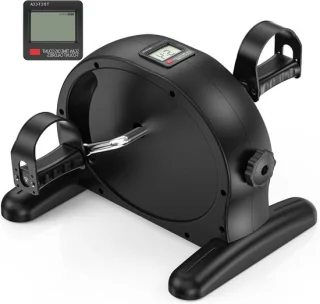 Mini hometrainer pedaaltrainer zwart