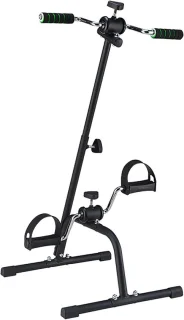 Mini hometrainer pedaaltrainer zwart