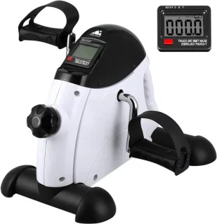 Mini hometrainer pedaltrainer wit