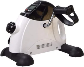 Mini hometrainer revalidatiefiets grijs