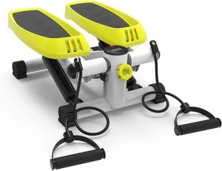 Mini hometrainer stapapparaat geel