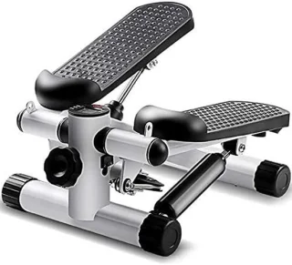 Mini hometrainer stepper zwart