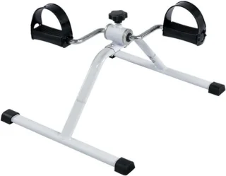 Mini hometrainer - voetenfiets - zwart