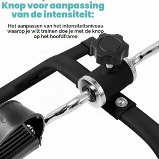 Mini hometrainer zwart
