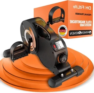 Mini hometrainer zwart