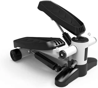 Mini loopband - steppers met pedalen - zwart