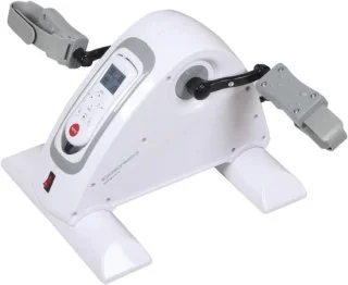 Mini Oefenfiets Pedaaltrainer Wit/Grijs