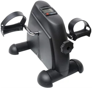 Mini oefenfiets pedaaltrainer zwart