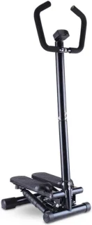 Mini pedaal stepper - 38 x 90 x 120 cm - zwart