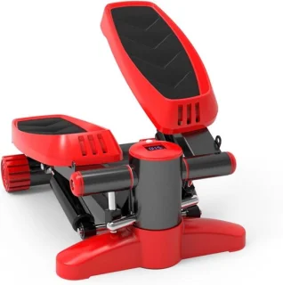 Mini Stepper dubbel hydraulisch rood