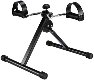 Mini Stepper - Hometrainer Elliptical - Conditie Opbouwen - Compact Ontwerp - Extra Grote Pedalen - Zwart