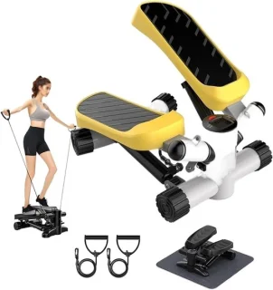 Mini stepper hometrainer - geel