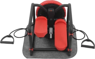 Mini stepper - hometrainer - rood