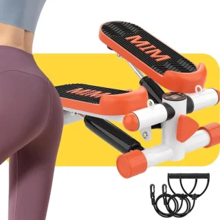 Mini stepper hometrainer stapper oranje