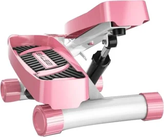 Mini stepper - hometrainer stepper roze