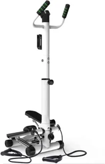 Mini stepper hometrainer twist - zwart