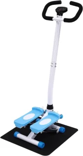 Mini stepper hometrainer zwart