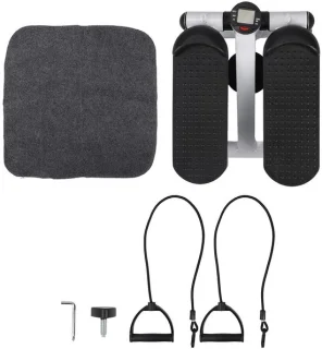 Mini stepper - hometrainer - zwart