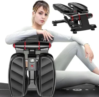Mini Stepper Hometrainer - Zwart