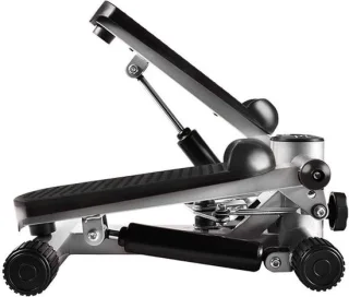 Mini stepper hometrainer zwart