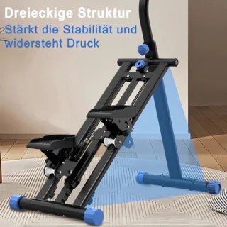 Mini stepper met verstelbare weerstand en antislip platforms