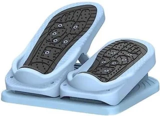 Mini stepper pedaltrainer blauw