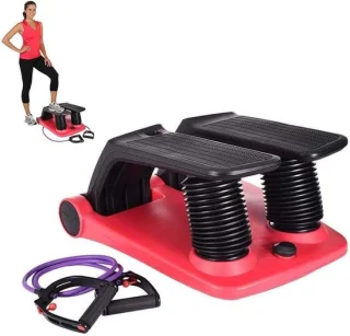Mini stepper thuis trainer zwart