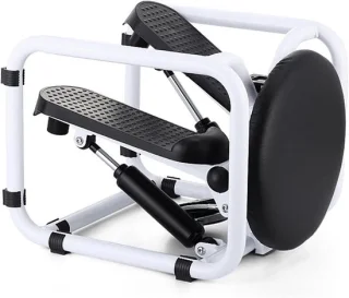 Mini stepper trainingsmachine zwart