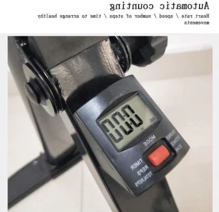 Mini trainingsfiets been oefenapparaat zwart