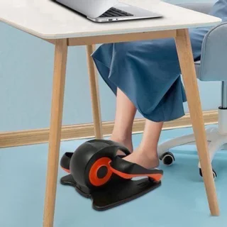 Minitrainer hometrainer bureaufiets stoelfiets deskbike, oranje/zwart
