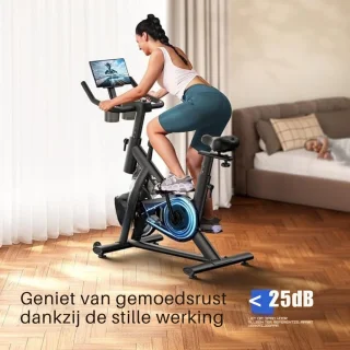 MMP® Hometrainer Fiets - Zwart