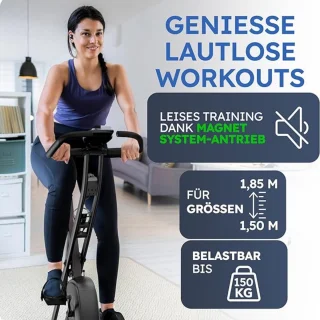 MMP® Hometrainerfiets - Zwart