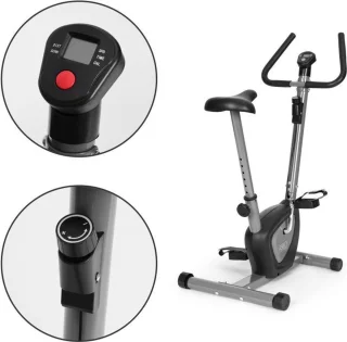 Modern Home Hometrainer Fiets - Zwart/Grijs