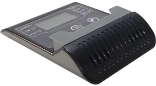 Monitor display met hartslagsensor voor hometrainers