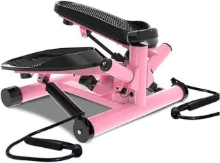 Multifunctionele stepper 39.5x49x34 cm zwart