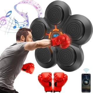 Muziek Boksen Machine Wandtrainer 43 cm Zwart
