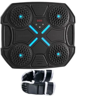 Muziek boksmachine - 32 cm - zwart