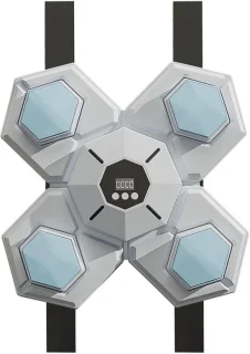 Muziek boksmachine - 33 x 33 cm - zwart