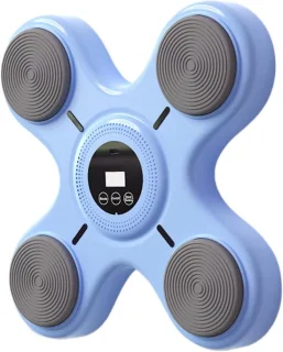 Muziek boksmachine blauw