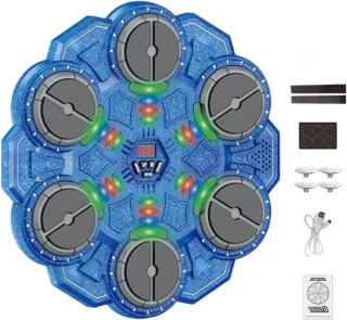 Muziek Boksmachine - Bokstrainer 35 cm Donkerblauw