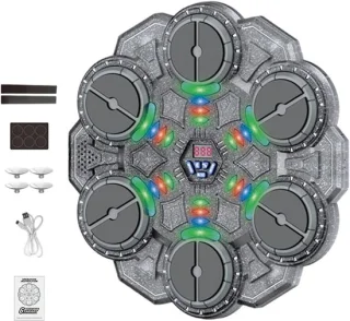 Muziek Boksmachine Bokstrainer Donkergrijs 34x335 cm