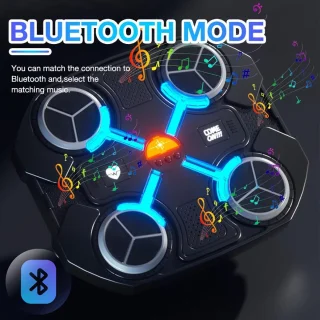 Muziek Boksmachine Kinder bokszak wandmontage