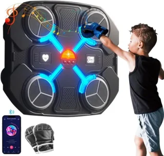 Muziek Boksmachine Kinder bokszak wandmontage