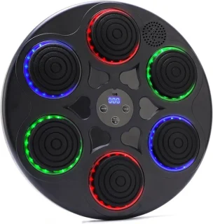 Muziek boksmachine - smart bokspad - zwart