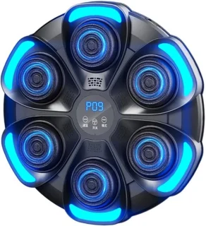 Muziek Boksmachine Wanddoel 40 cm Zwart