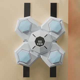 Muziek boksmachine wandmontage - 33 cm zwart