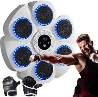 Muziek boksmachine wit