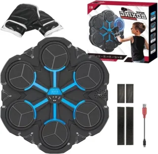 Muziek boksmachine zwart
