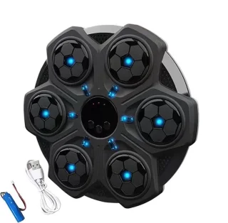 Muziek boksmuur trainer zwart