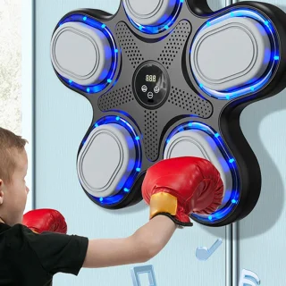 Muziek bokstrainer wandmontage machine